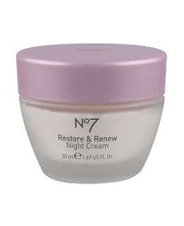 No7 Restore and Renew Night Cream 50ml   Boots
