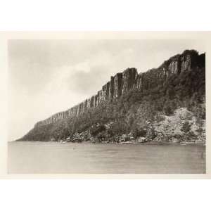  1900 Palisades Hudson River New York Photogravure Print 