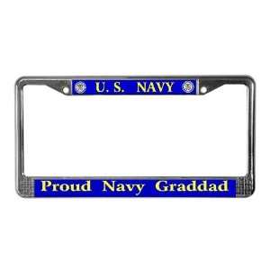  Navy League Detroit Navy License Plate Frame by CafePress 