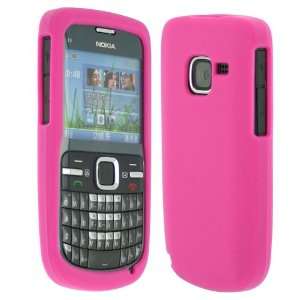    Celicious Hot Pink Soft Silicone Skin for Nokia C3: Electronics