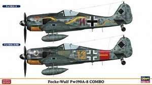 Hasegawa 1/72 Focke Wulf Fw190A 8 Combo(2kits)#HA01904  