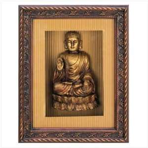 Golden Buddha Shadow Box