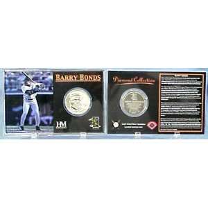  Barry Bonds Diamond Collection Coin Card Sports 