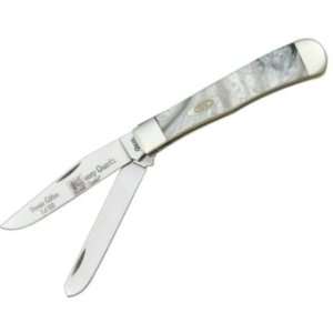  CASE XX Pocket Knife MINI TRAPPER Ivory Quartz Corelon 