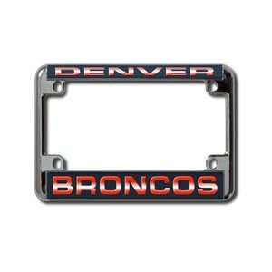  Rico Denver Broncos Laser Motorcycle Frame: Sports 