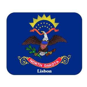  US State Flag   Lisbon, North Dakota (ND) Mouse Pad 