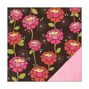   In A Rug Ashtyn Double Sided Paper 12X12 Floral; 25 Items/Order