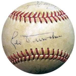   Autos) Autographed AL Cronin Baseball Martin, Mays, Berra, Ford PSA