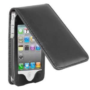  4G iPhone Flip Lid Case Faux Leather Cover for Apple 