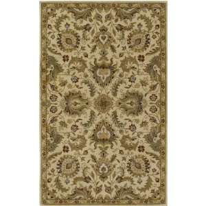 Ancient Treasures Collection Hand Tufted Wool Floral Area Rug 2.60 x 8 