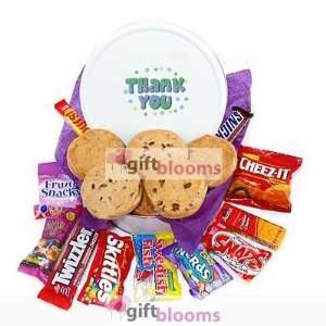  Thank You Cookie Gift Tin of Goodies
