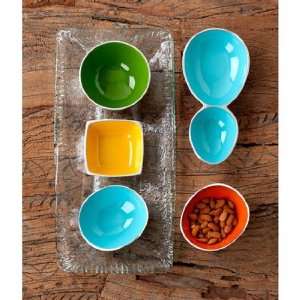  Ripple Recycled Glass Serving Platter