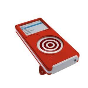  iPod Nano Case, Band, & Screen Saver Set by iFrogz   Red 