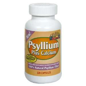  21st Century Psyllium Plus Calcium, 120 Capsules Health 