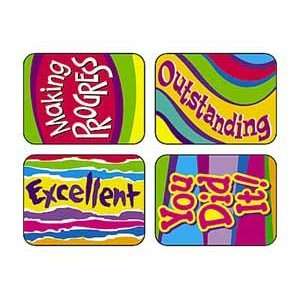  Outstanding Words Applause Stickers: Toys & Games