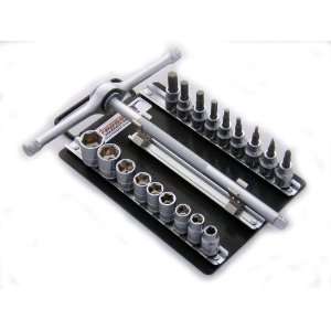  POSSE 3/8 T RATCHET SET MOTORCYCLE TOOL Automotive