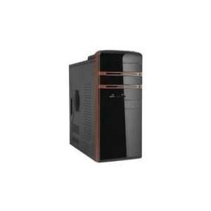   ISO 400 350W MATX Tower Case(Black/Red), w/ Card Reader Electronics