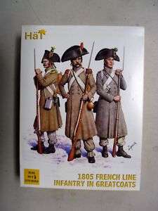 72 1805 French Infantry Greatcoat Hat 8146 96 figures  