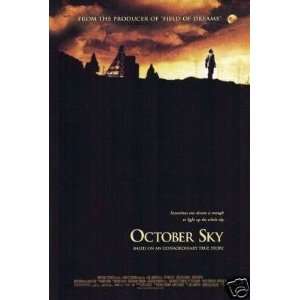  October Sky Reg Double Sided Original Movie Poster 27x40 