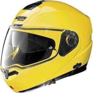 Nolan N104 Solid Modular Helmet   2X Small/Cab Yellow 