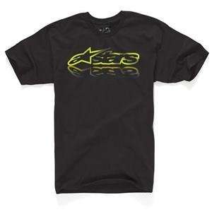  Alpinestars Shiner T Shirt   Medium/Black: Automotive
