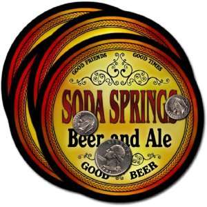    Soda Springs, ID Beer & Ale Coasters   4pk 