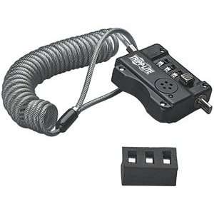   /laptop Lock with Alarm 6FT Colied Cable 3 Digit Combo: Electronics