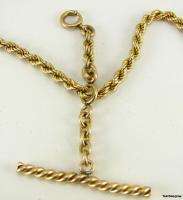 ROPE CHAIN WATCH CHAIN   Estate 14.75 Watch Accessory  