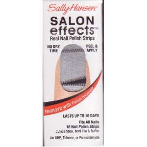  Sally Hansen Salon Effects   Zip It! / Rock of Ages   Nail 