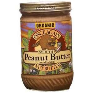  Once Again Peanut, Smooth, Ns, 16 Ounce (Pack of 12 