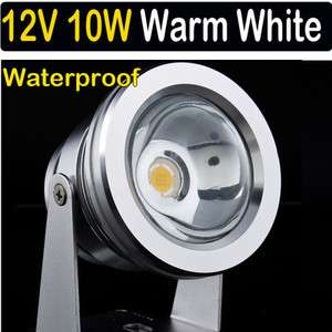 Waterproof Warm White LED Flood Light Lamp 10W 12V Bulb  