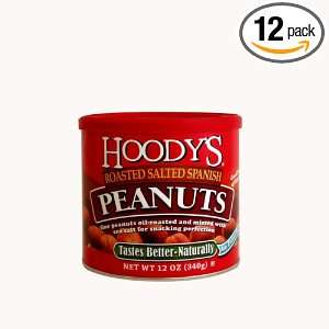 Hoodys Redskin Peanuts, 12 Ounce Cans (Pack of 12)  