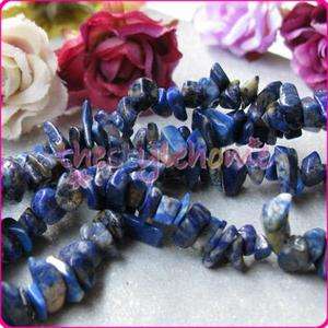 35 (4 9mm) Natural Lapis Lazuli Chips Seed Gems Beads  