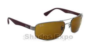 NEW RAY BAN SUNGLASSES RB3445 RB 3445 BURGUNDY 106 AUTH 805289447504 