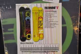 new Technine Nines 147 snowboard womens tech nine snow board  
