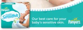   Swaddlers Sensitive   Our best care for your babys sensitive skin