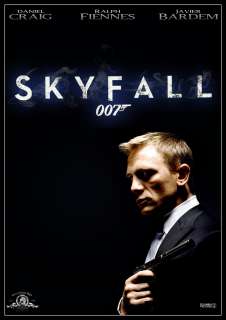 Movie Poster   James Bond, Skyfall, Daniel Craig, 12 x 8  