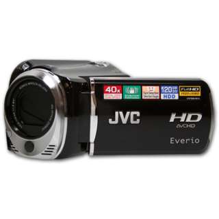 JVC Everio GZ HD520 HD 40X ZM Camcorder GZHD520 Black  