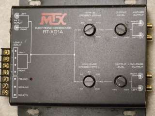 MTX RT X01A *~*~* 2ch. Hi/Low Crossvoer X over OLD SCHOOL HARD TO FIND 