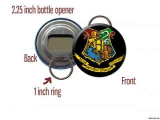HARRY POTTER Hogwarts crest Bottle Opener / Keychain  