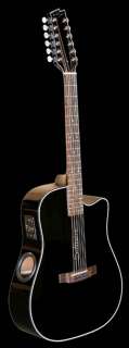 Boulder Creek Solitaire Series Acoustic/Electric 12 String Guitar 