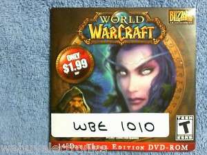 World of Warcraft Blizzard PC DVD ROM 14 Day Trail  