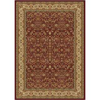 Home Dynamix Super Kashan Red 3 ft.11 in. x 5 ft. 2 in. Area Rug