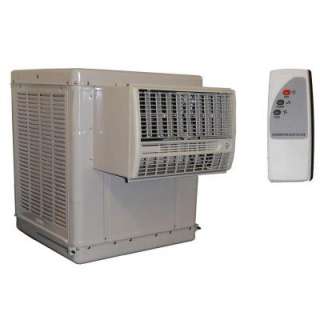 3300 CFM 2 Speed Window Evaporative Cooler for 800 sq. ft. with Remote 