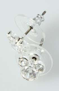 Disney Couture Jewelry The Crystal Mickey Stud Earrings : Karmaloop 