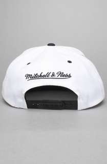Mitchell & Ness The White Arch Snapback Hat in White Black : Karmaloop 