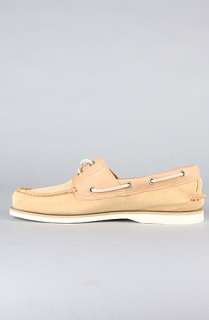 Timberland The Timberland Icon Classic 2Eye Boat Shoe in Tan SS with 
