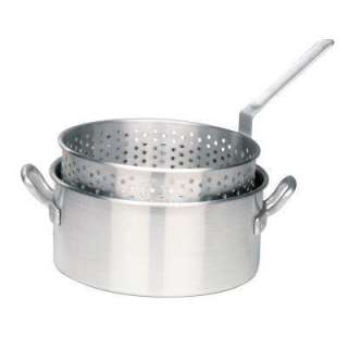Bayou Classic 10 qt. Aluminum Fry Pot with Perforated Basket 1201 at 