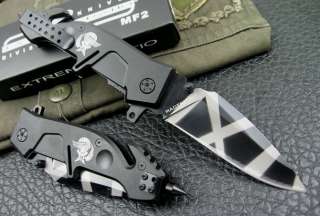 Stainless Steel Saber Semiautomatic Tactical knife 31  