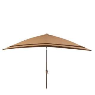 Martha Stewart Living Mallorca 11 ft. Rectangular Umbrella RU906 NOTE 